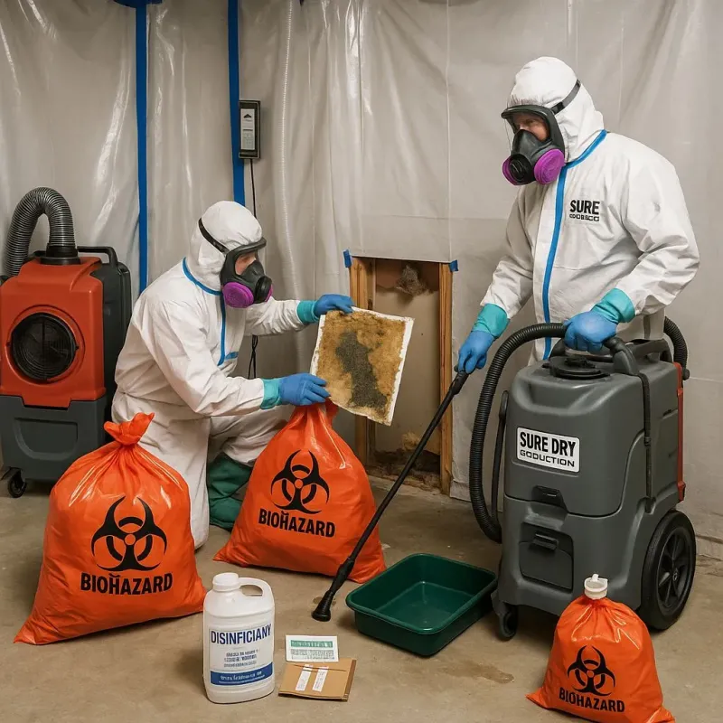 Contaminated Water Handling Protocols process in Kensington, NH
