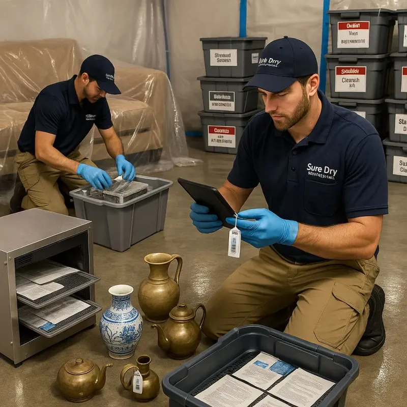 Content Protection and Restoration process in Kensington, NH